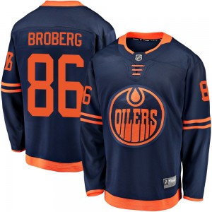 Philip Broberg #86 - 2022-23 Edmonton Oilers Game-Worn Reverse Retro Set #3  Jersey (Worn 2 Games) - NHL Auctions